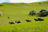 Pony Trekking, Black Mountains, near Pengenffordd, Mid Wales