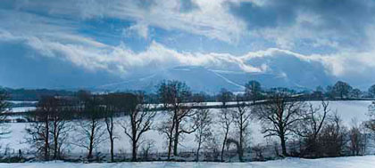 Snow Covered Brecon Beacons