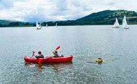 Canoeing and Sailing, Llangorse Lake