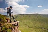 Walking Graig Fan Las Brecon Beacons