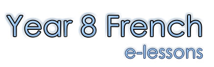 Year 8 French e-lessons image