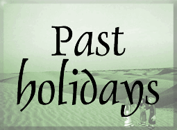 Past holidays