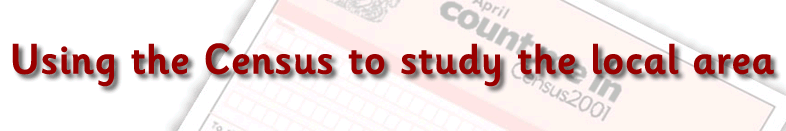 Using the Census to studey the loacl area